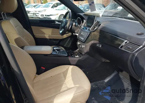 2017 Mercedes-Benz Gls 450 4Matic из США, поврежденный, VIN 4JGDF6EE4HA990448